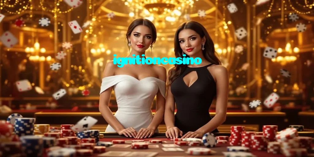 ignitioncasino casino presented on mobile device in Pakistan with slots and live games